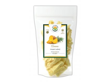 Ananas kousky sušené mrazem - lyofilizované  + Při koupi 12 a více kusů 3% Sleva