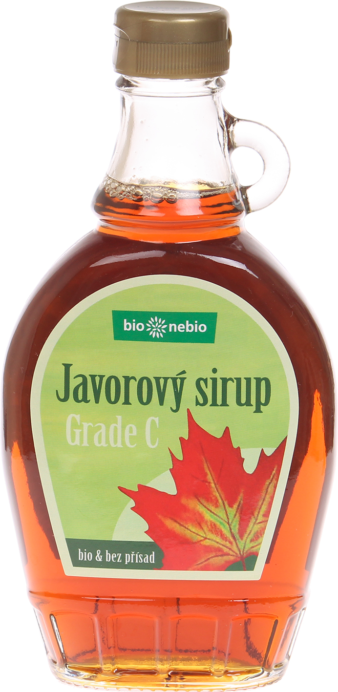 Bio*nebio  Bio javorový sirup 100% Grade C bio*nebio 250 ml