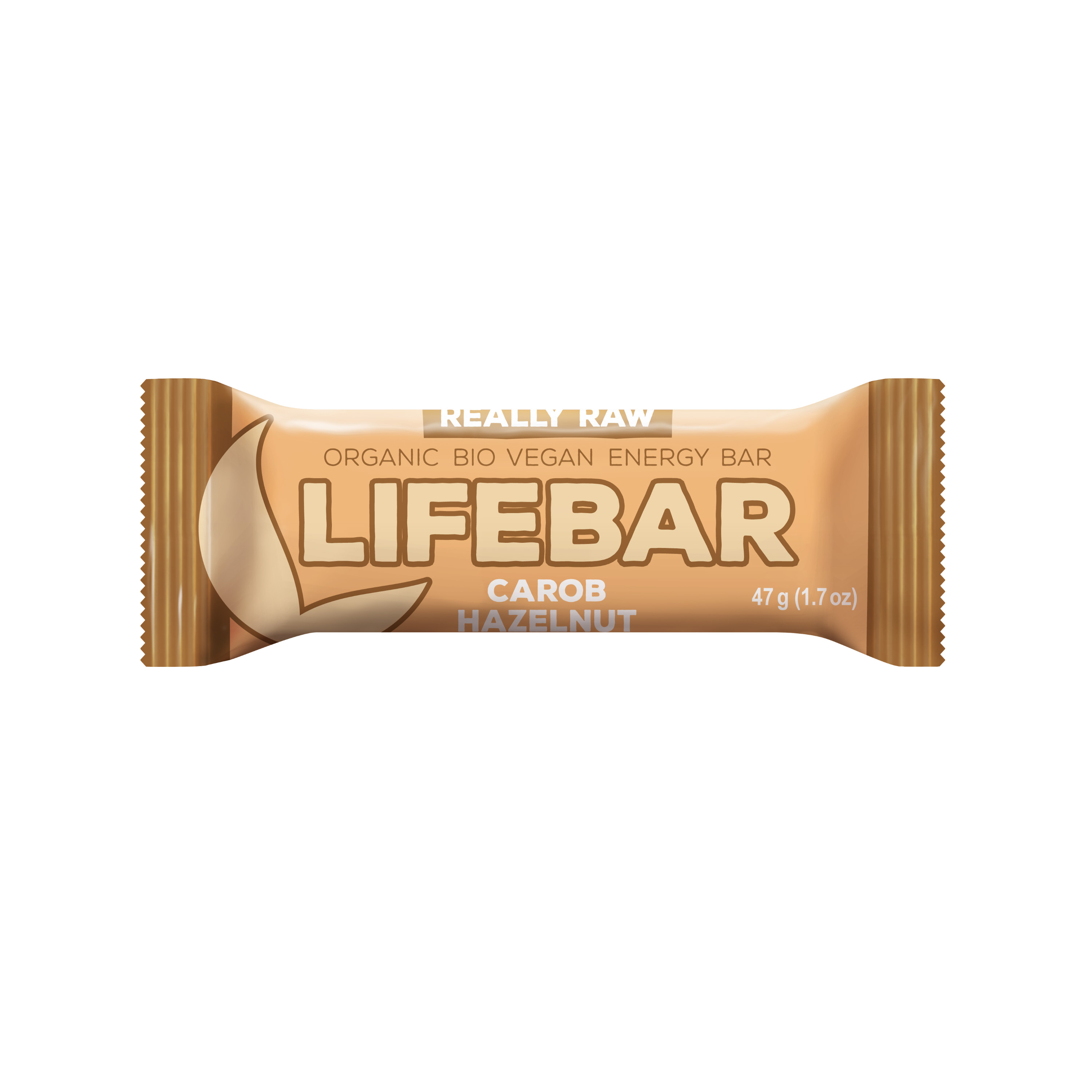 Lifebar carob stick with hazelnuts 47 g BIO LIFEFOOD