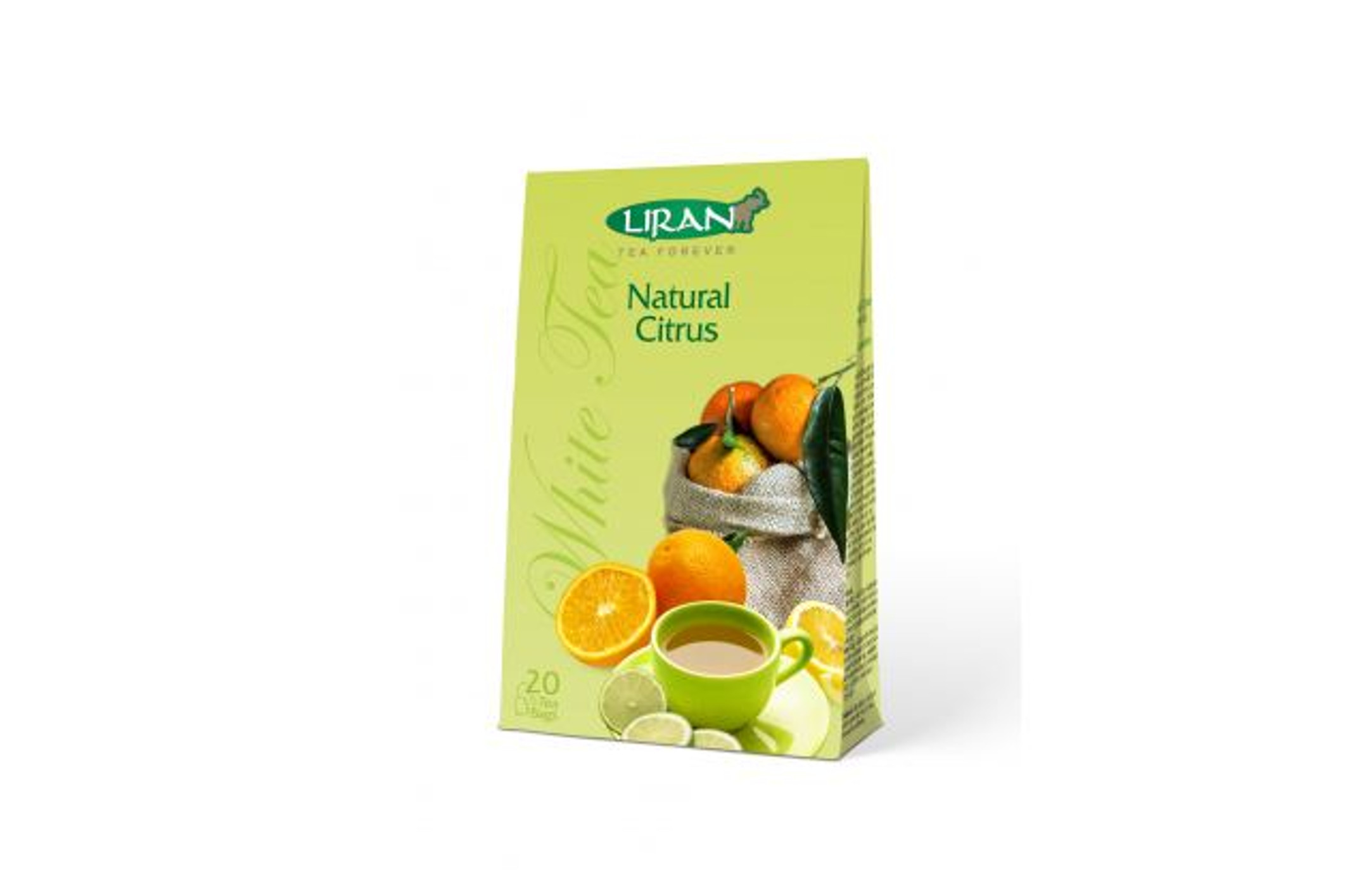 Natural Jihlava Čaj bílý Natural Citrus - Liran 20x2g