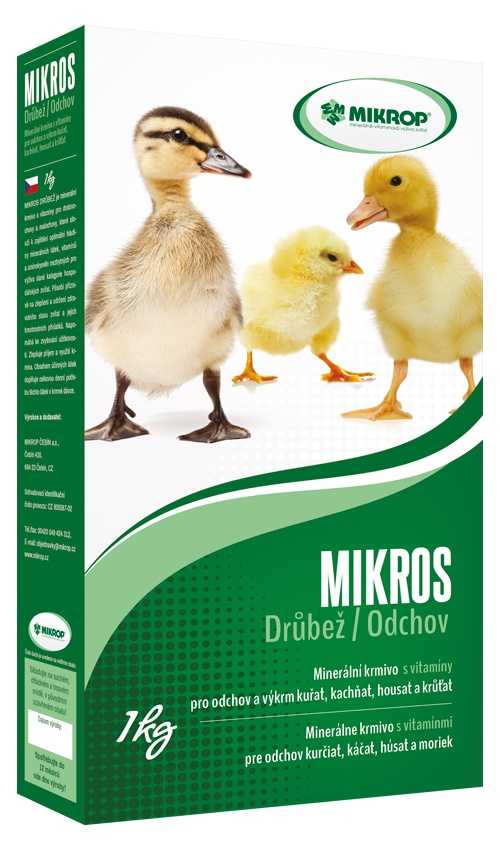 Mikrop MIKROS drůbež 1 kg