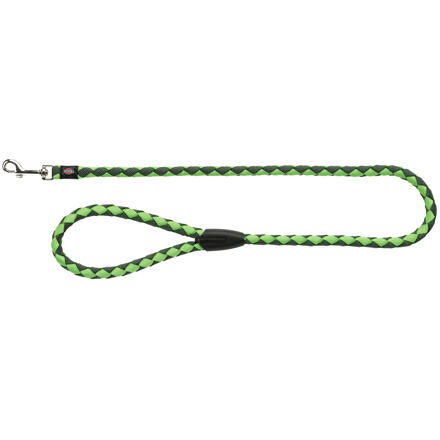 Trixie Cavo leash, L–XL: 1.00 m/ř 18 mm, forest/apple