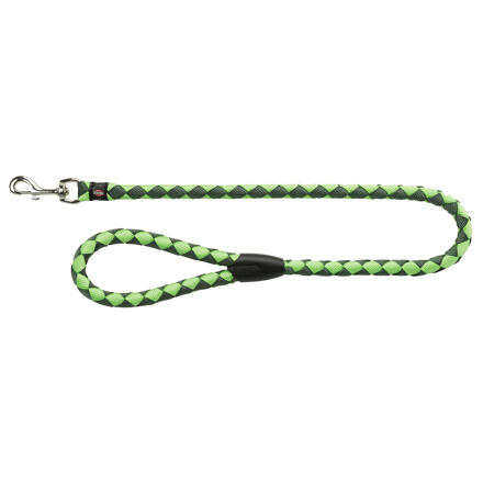 Trixie Cavo leash, S–M: 1.00 m/ř 12 mm, forest/apple