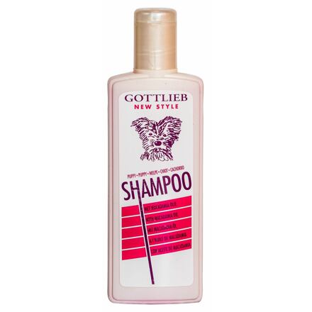 Beeztees Gottlieb Puppy šampon 300ml - pro štěňata s makadamovým olejem