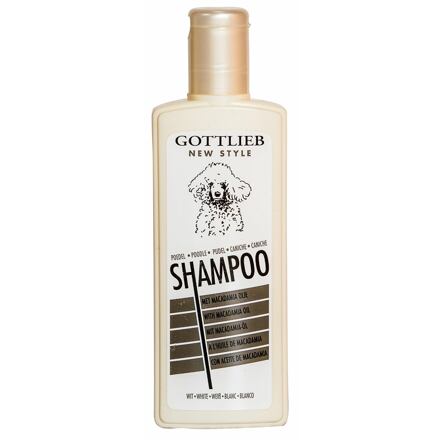 Beeztees Gottlieb Pudel šampon 300ml-pro bílé pudly s makadam. olejem