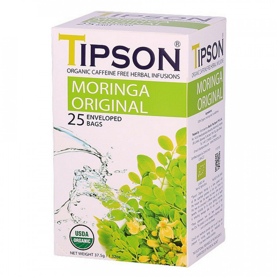 Tipson BIO Moringa original čaj 25x1,5g