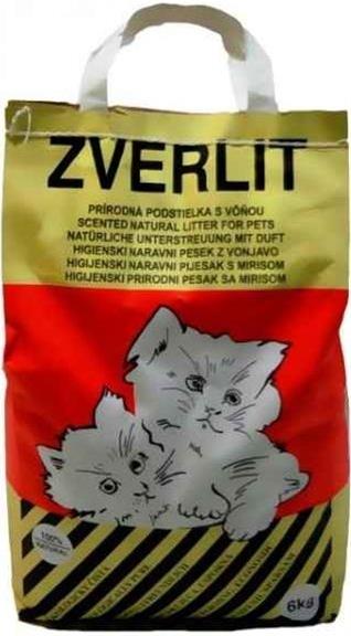 Kremnická banská spol., s.r.o. Podestýlka Cat Zverlit s vůní - červená 6 kg