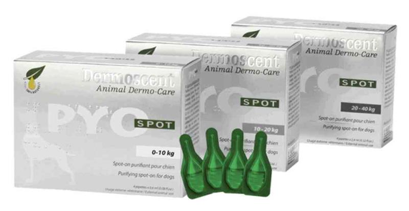 Dermoscent PYOspot for dogs 10-20kg 1,2mlx4