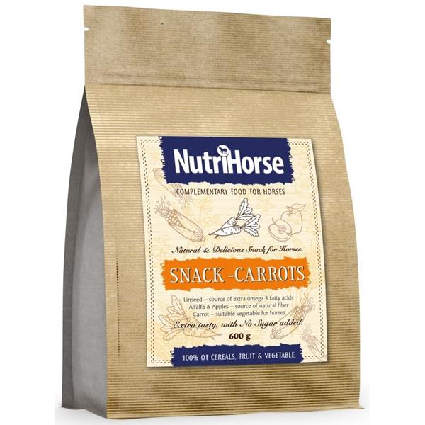 CANVIT s.r.o. Nutri Horse Snack Carrot 600 g