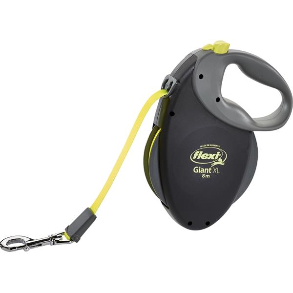 Flexi Giant XL pásek 8 m černé nad 50 kg