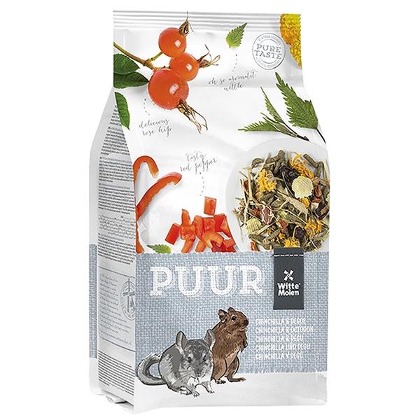 Witte Molen BV PUUR chinchilla & degu - činčila, osmák 2 kg