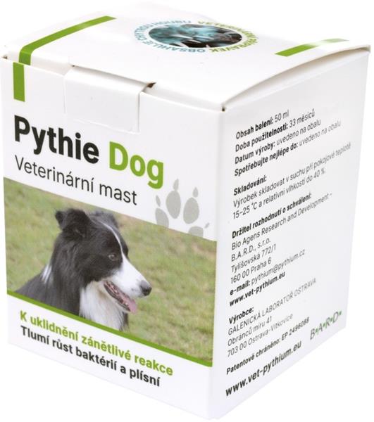 Bio Agens Research and Development - BARD, s.r.o. Pythie Dog Veterinární mast 50ml