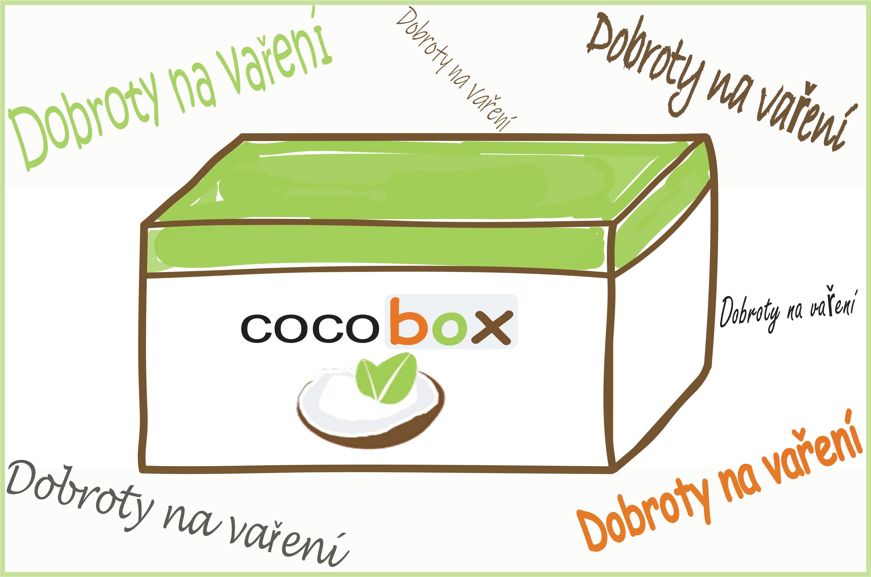 MALÝ CocoBox - Dobroty na vaření Počet boxů: Na 3 měsíce (3x Box)
