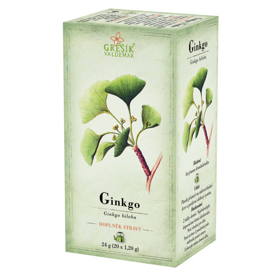 Grešík Ginkgo čaj 20x1,2g