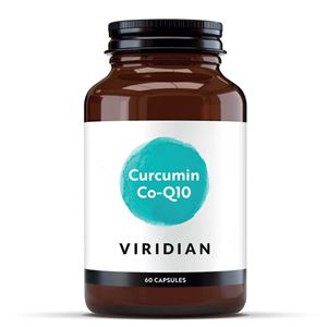 Viridian Curcumin Co-Q10 60 kapslí (Kurkumin a Koenzym Q10)