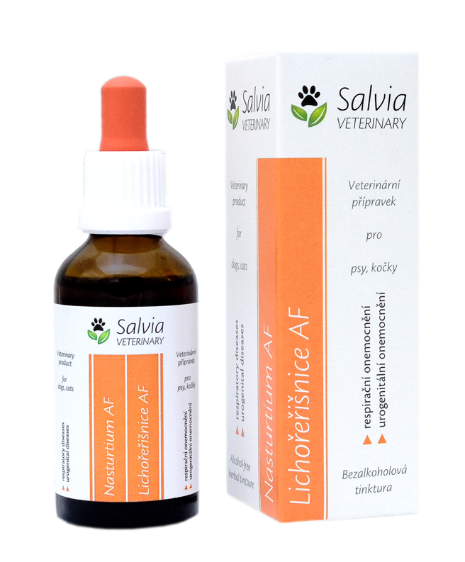 Salvia Veterinary Nasturtium AF 50 ml Balení: SalviaVeterinaryNasturtiumAF