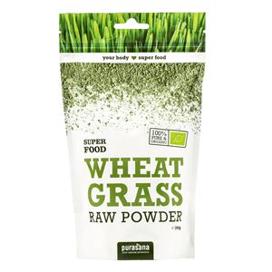 Purasana Wheat Grass Powder BIO 200g (Zelená pšenice)