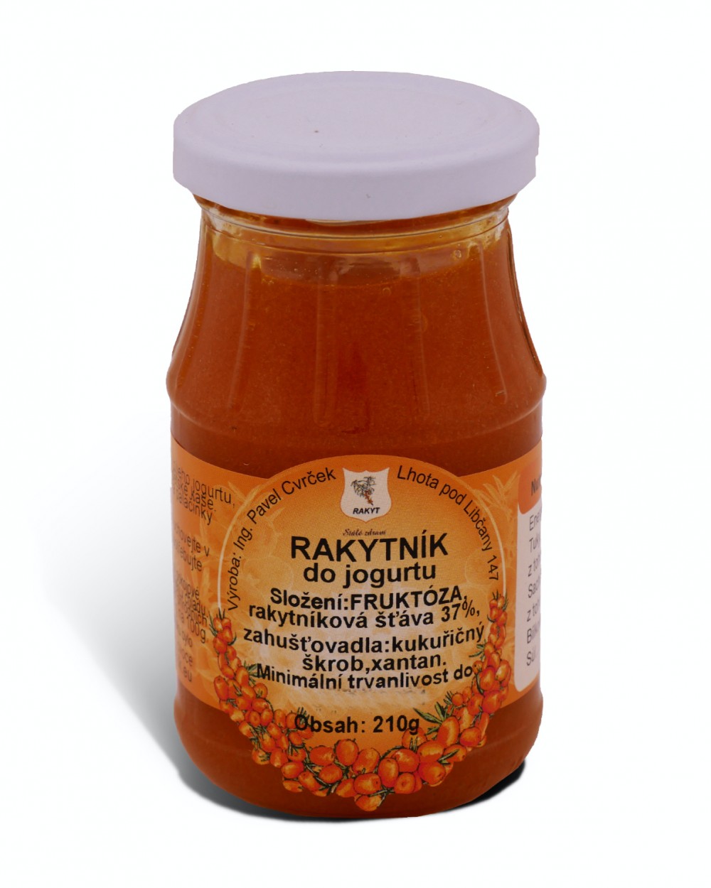 Rakytník do jogurtu s frukt. 210g CVRČEK