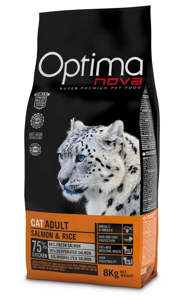 OPTIMAnova Cat Adult Salmon 8 kg