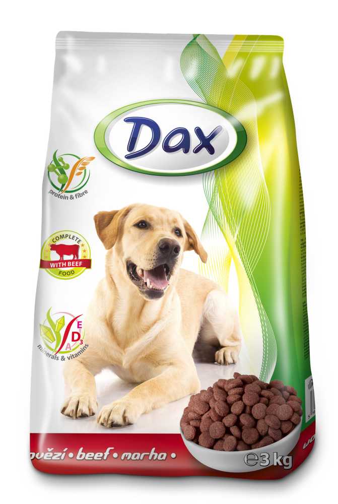 Dax Dog granule hovězí 3 kg