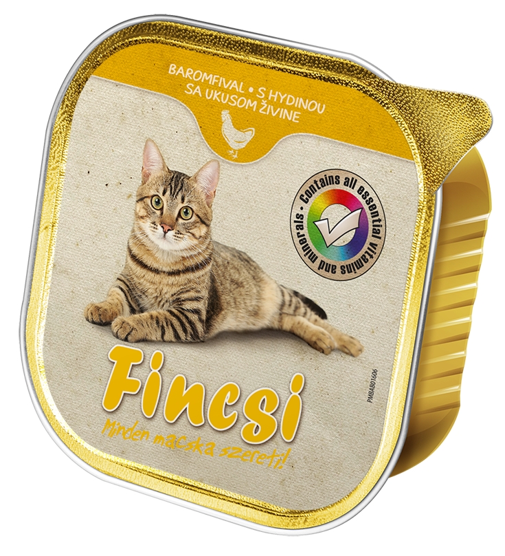 Fincsi Cat drůbeží, vanička 100 g