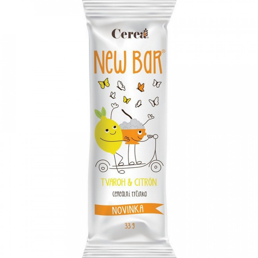 Cerea Newbar Tvaroh a citrón 28g