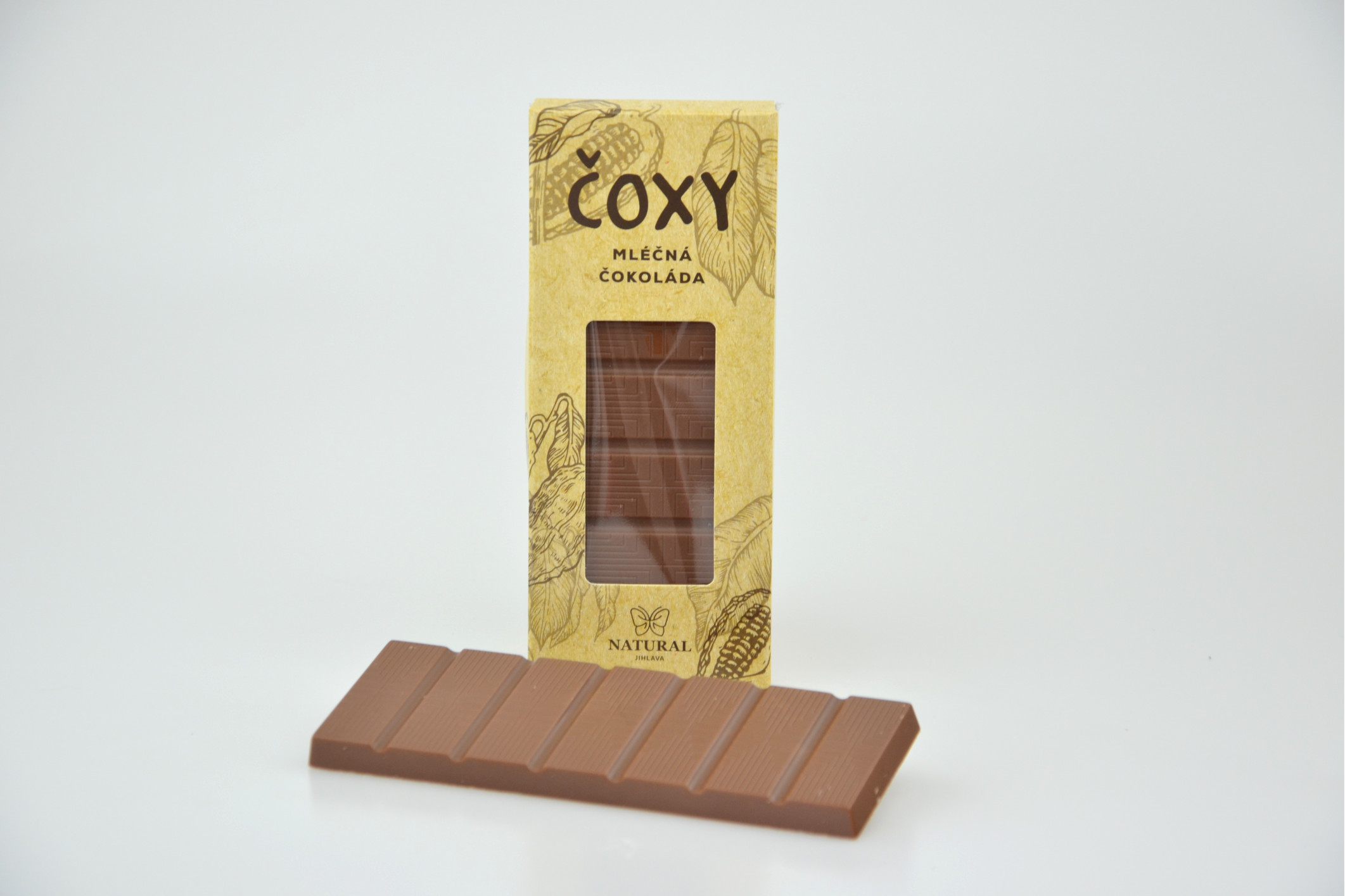 ČOXY - mliečna čokoláda s xylitolom - Prírodná 50g