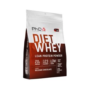 PHD Nutrition Limited Diet Whey 1 kg belgická čokoláda