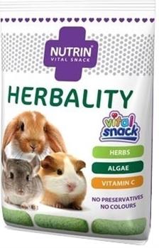 NUTRIN s.r.o. Nutrin Vital Snack Herbality - býložravec 100 g
