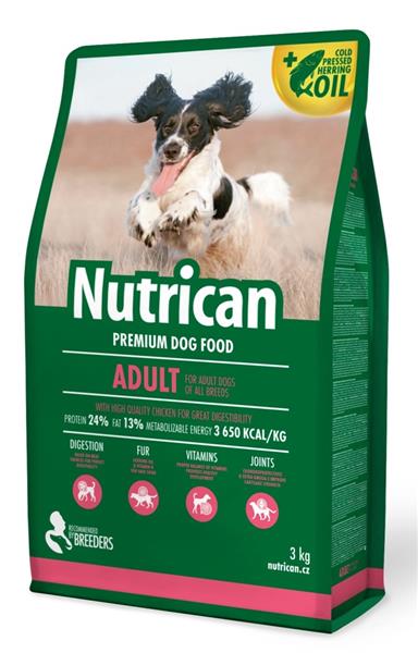 CANVIT s.r.o. Nutrican Adult 3 kg