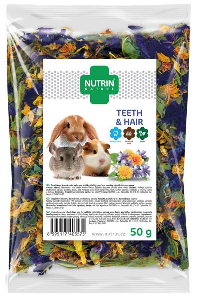 NUTRIN s.r.o. Nutrin Nature Teeth+Hair 50 g