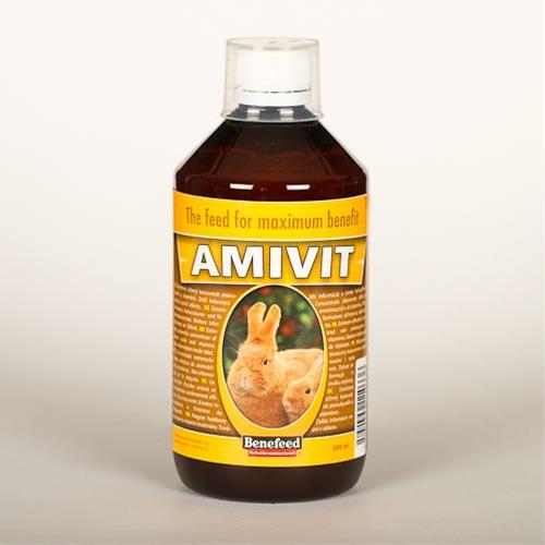 AQUAMID s.r.o. Amivit králíci sol 500ml