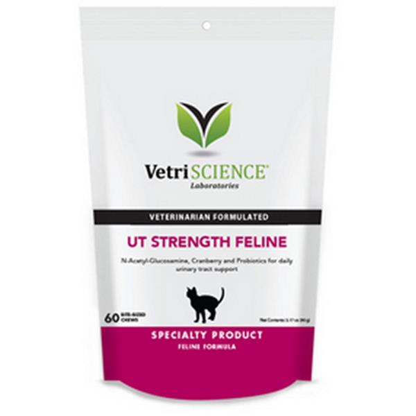 AUXIVET s.r.o. UT Strength Feline 90g/60ks - močové cesty