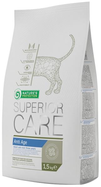 KIKA LT, UAB Nature's Protection Cat Dry Superior Anti Age 1,5 kg