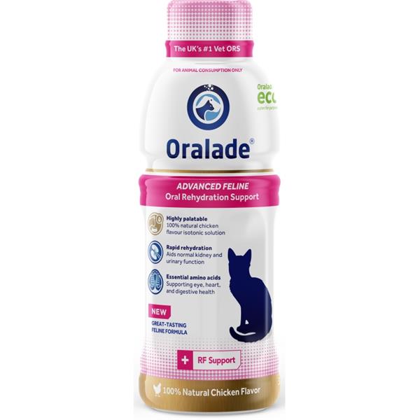 PHARMACOPOLA spol. s r.o. Oralade rehydratační roztok kočka 330ml