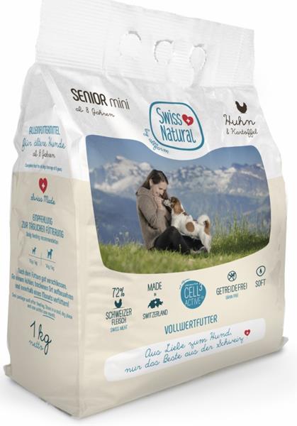 ALLFARM AG Swiss Natural Dog Senior Mini Chicken 1 kg