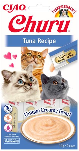 INABA-FOODS (EUROPE) GmbH Inaba Churu cat snack Tuňák 4x 14g