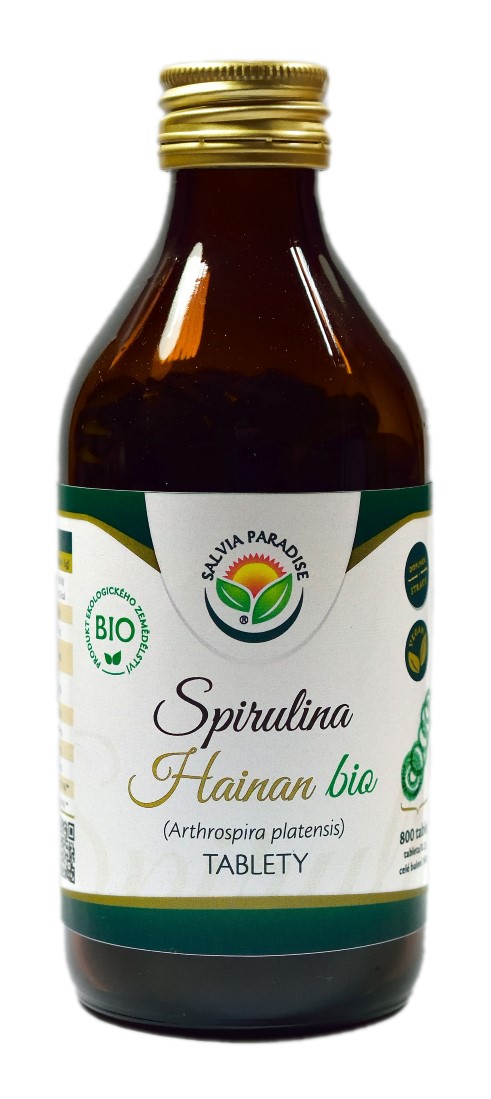 Salvia Paradise Spirulina Hainan tablety BIO Balení: 800 ks