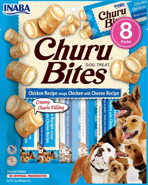 INABA-FOODS (EUROPE) GmbH Inaba Churu Bites dog snack kuře 8x 12g