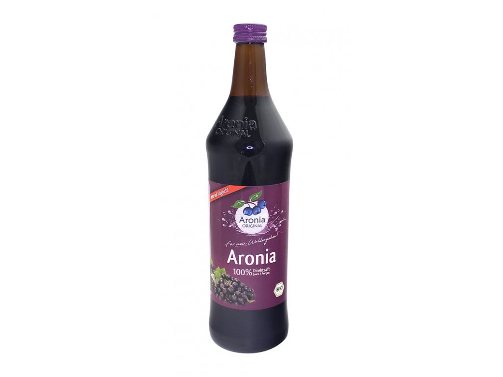 Aronia Original Bio 100% Arónie juice 700 ml