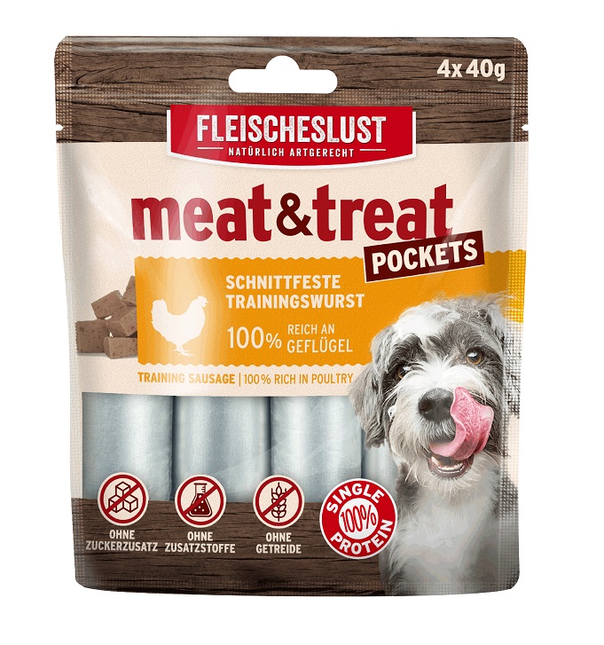 MEATLOVE MEAT & TREAT POULTRY 4x40g