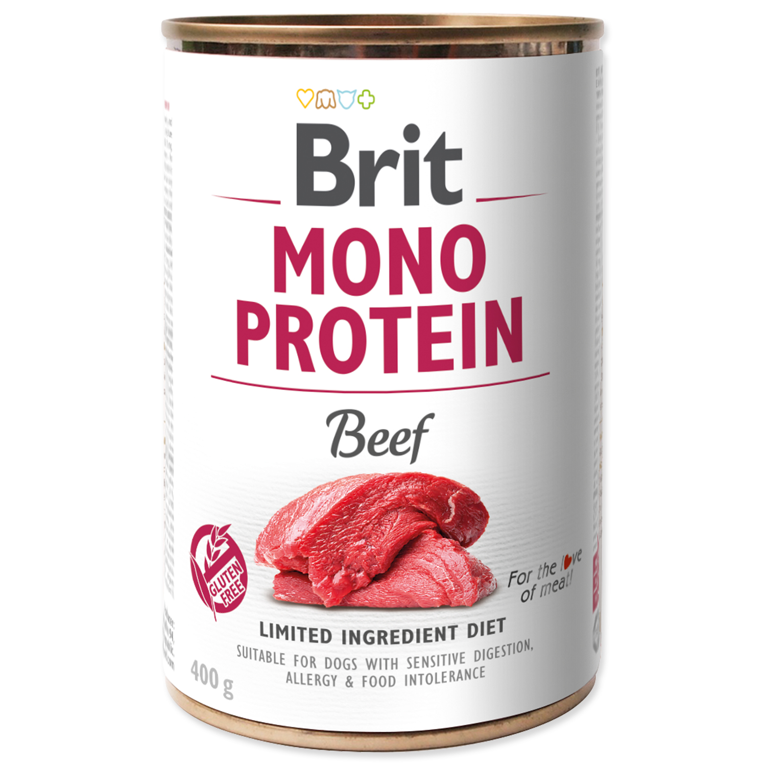 Konzerva BRIT Mono Protein Beef 400 g