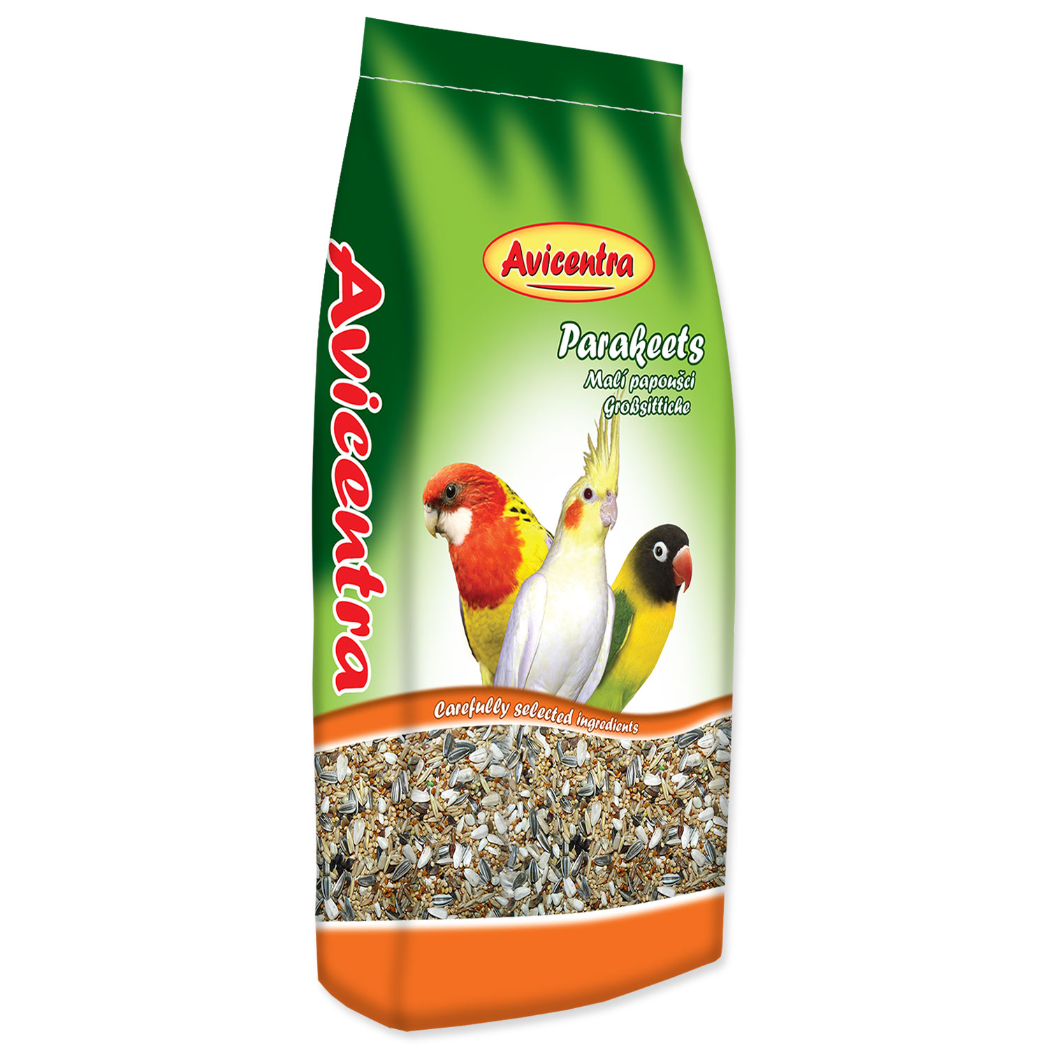 AVICENTRA standard pro malé papoušky 20 kg