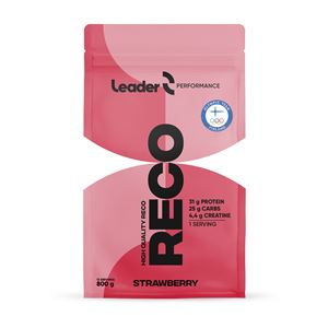 Leader Reco High Quality 800g jahoda (Po výkonu - fitness, silové sporty)