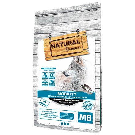 Natural Greatness MOBILITY veterinární dieta pro psy Velikost krmení NG: 2 kg