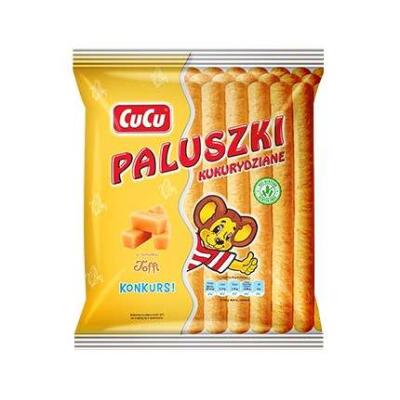 Gluten-Free Caramel Corn Sticks 80g GUZIK