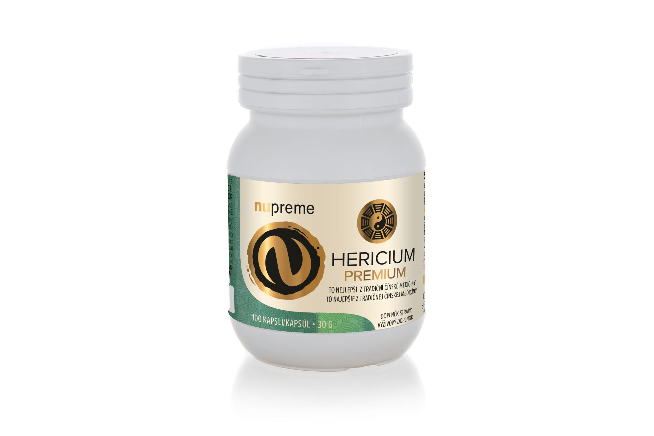 Hericium EXTRACT prémium 100 kapslí - Nupreme 30g