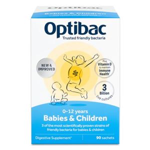 Optibac Babies and Children (Probiotika pro miminka a děti) 90 x 1,5g sáček