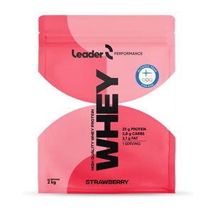 Leader Whey Protein 2 kg jahoda