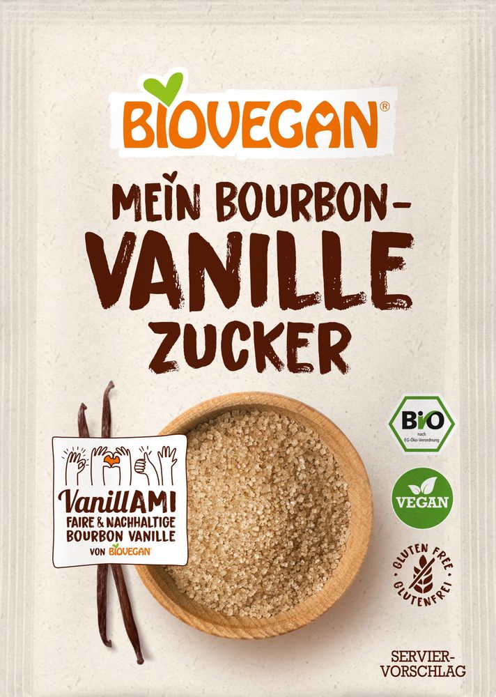 Biovegan Cukr vanilkový 4x8g bio